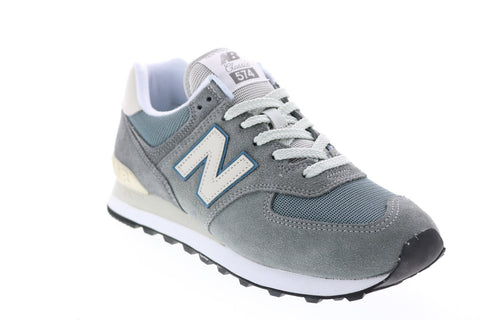 New Balance 574 ML574BA2 Mens Gray Suede Lifestyle Sneakers Shoes