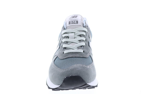 New Balance 574 ML574BA2 Mens Gray Suede Lifestyle Sneakers Shoes