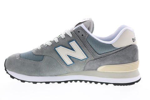 New Balance 574 ML574BA2 Mens Gray Suede Lifestyle Sneakers Shoes
