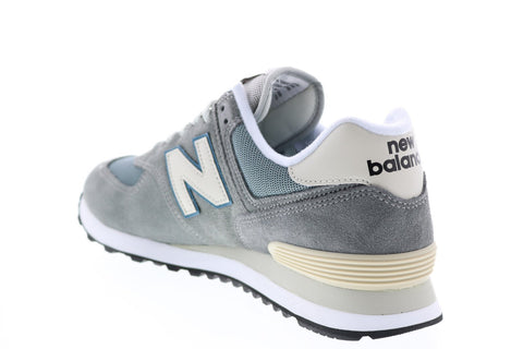 New Balance 574 ML574BA2 Mens Gray Suede Lifestyle Sneakers Shoes