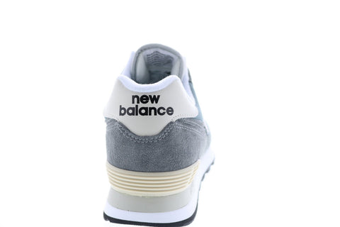 New Balance 574 ML574BA2 Mens Gray Suede Lifestyle Sneakers Shoes
