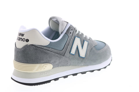 New Balance 574 ML574BA2 Mens Gray Suede Lifestyle Sneakers Shoes