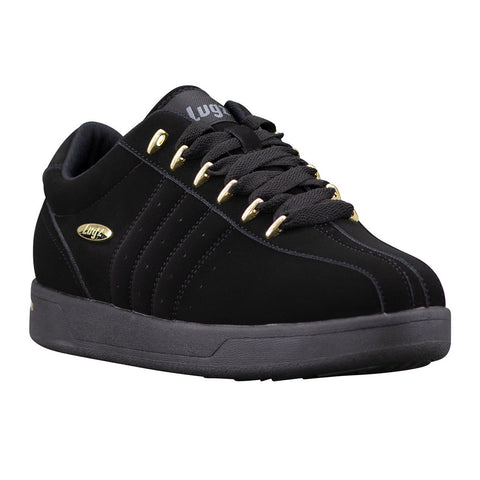Lugz Legacy MLEGACD-080 Mens Black Nubuck Lace Up Lifestyle Sneakers Shoes
