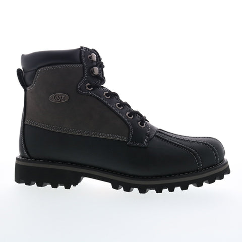 Lugz Mallard MMALLV-069 Mens Black Synthetic Lace Up Casual Dress Boots
