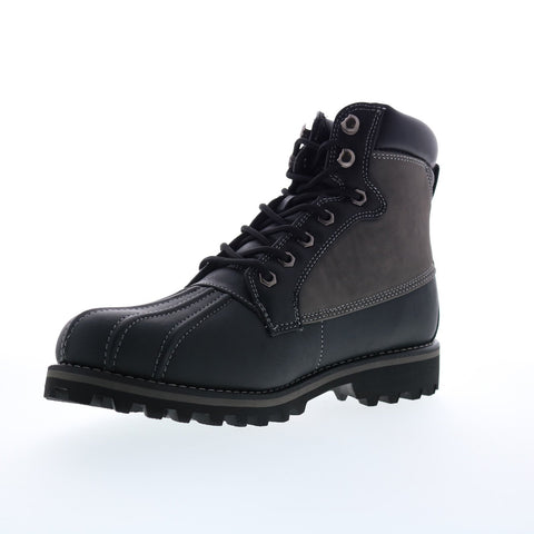 Lugz Mallard MMALLV-069 Mens Black Synthetic Lace Up Casual Dress Boots