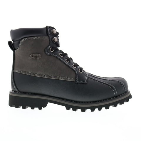Lugz Mallard MMALLV-069 Mens Black Synthetic Lace Up Casual Dress Boots
