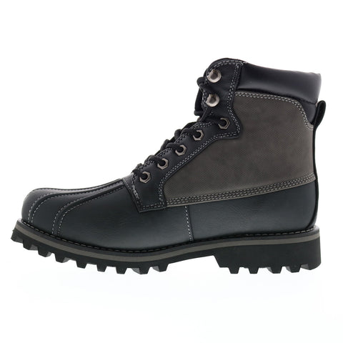 Lugz Mallard MMALLV-069 Mens Black Synthetic Lace Up Casual Dress Boots