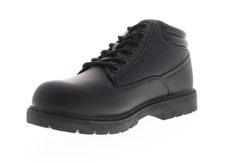 Lugz Monster Mid SP MMNTSPV-001 Mens Black Leather Casual Dress Boots Shoes