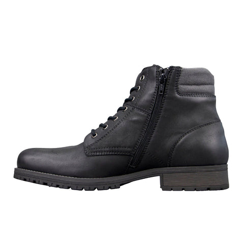 Lugz Monroe MMONROD-001 Mens Black Synthetic Lace Up Casual Dress Boots