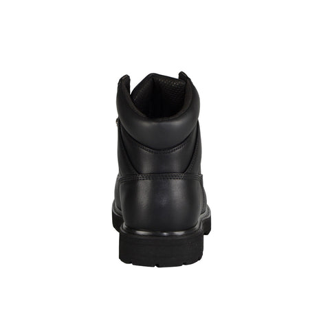 Lugz Mortar Mid Steel Toe MMORMSTV-001 Mens Black Casual Dress Boots