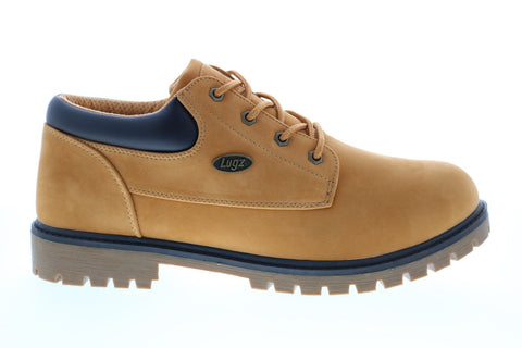 Lugz Nile Lo MNILELK-744 Mens Brown Synthetic Lace Up Ankle Boots