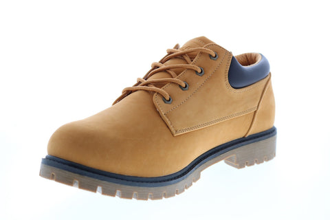 Lugz Nile Lo MNILELK-744 Mens Brown Synthetic Lace Up Ankle Boots