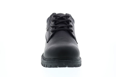 Lugz Nile Lo MNILELV-001 Mens Black Synthetic Lace Up Ankle Boots