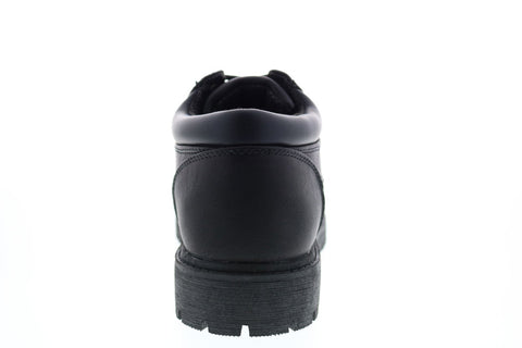 Lugz Nile Lo MNILELV-001 Mens Black Synthetic Lace Up Ankle Boots
