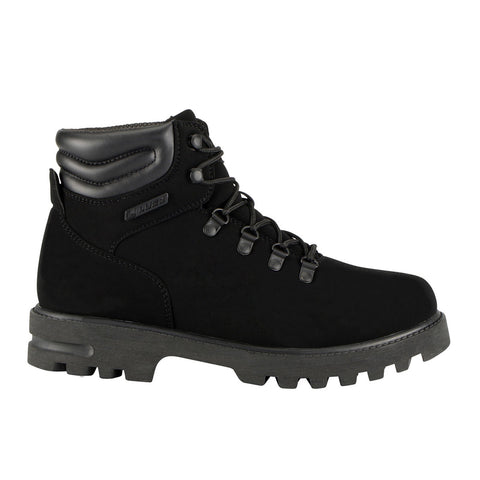 Lugz Range MRANGD-001 Mens Black Nubuck Lace Up Casual Dress Boots
