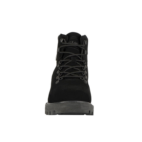 Lugz Range MRANGD-001 Mens Black Nubuck Lace Up Casual Dress Boots