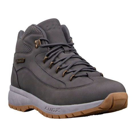 Lugz Rapid MRAPID-0466 Mens Gray Synthetic Lace Up Casual Dress Boots