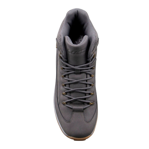Lugz Rapid MRAPID-0466 Mens Gray Synthetic Lace Up Casual Dress Boots