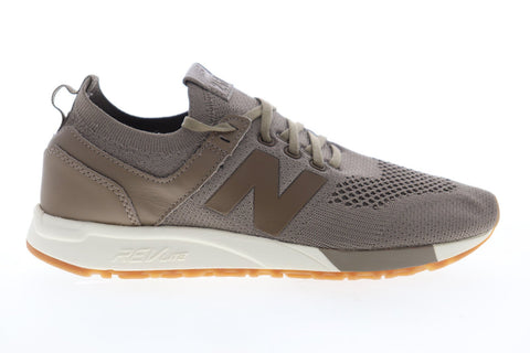 New Balance 247 MRL247DT Mens Brown Canvas Lace Up Low Top Sneakers Shoes