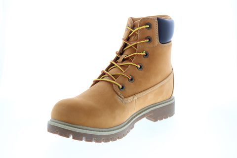 Lugz Rucker Hi MRUCKRHK-747 Mens Brown Synthetic Lace Up Casual Dress Boots