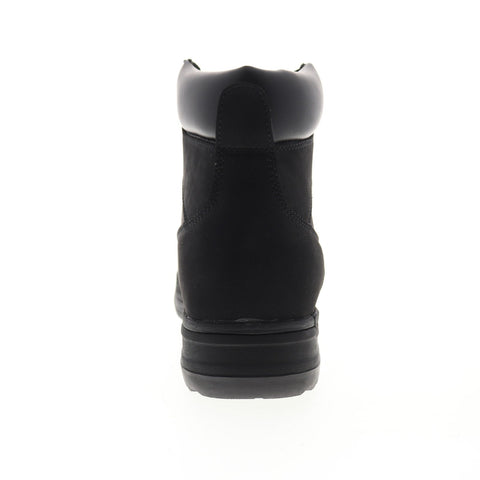 Lugz Sentry MSENTD-001 Mens Black Nubuck Lace Up Casual Dress Boots Shoes