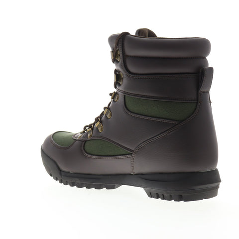 Lugz Sloan HI WR MSLONHGV-2415 Mens Brown Canvas Casual Dress Boots Shoes