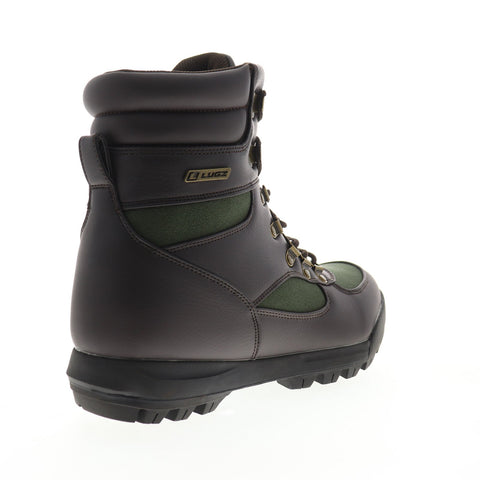 Lugz Sloan HI WR MSLONHGV-2415 Mens Brown Canvas Casual Dress Boots Shoes