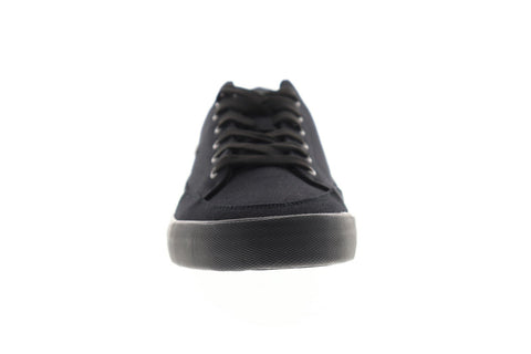 Lugz Stockwell Mens Black Canvas Low Top Lace Up Sneakers Shoes
