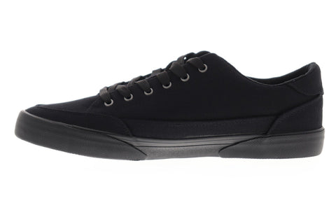 Lugz Stockwell Mens Black Canvas Low Top Lace Up Sneakers Shoes
