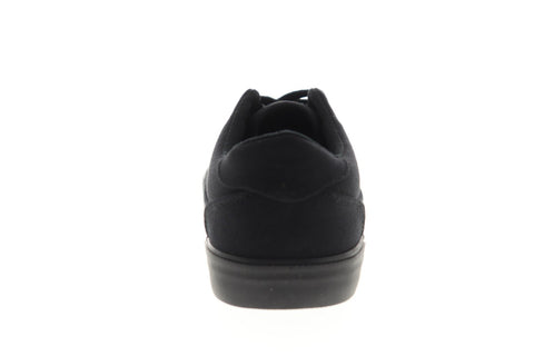 Lugz Stockwell Mens Black Canvas Low Top Lace Up Sneakers Shoes