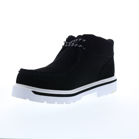 Lugz Strutt MSTRUD-060 Mens Black Synthetic Lace Up Chukkas Boots