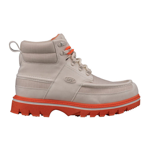 Lugz Sycamore HI MSYCAMHD-1546 Mens Beige Canvas Lace Up Casual Dress Boots