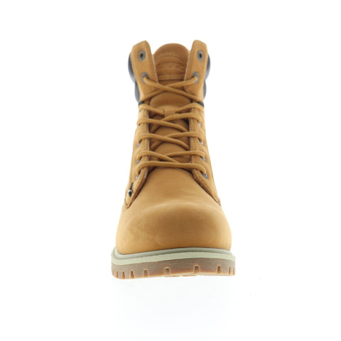 Lugz Tactic 5X MTAC5XK-747 Mens Brown Nubuck Lace Up Casual Dress Boots Shoes