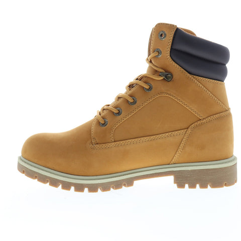 Lugz Tactic 5X MTAC5XK-747 Mens Brown Nubuck Lace Up Casual Dress Boots Shoes