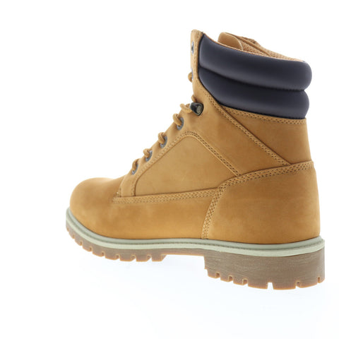 Lugz Tactic 5X MTAC5XK-747 Mens Brown Nubuck Lace Up Casual Dress Boots Shoes