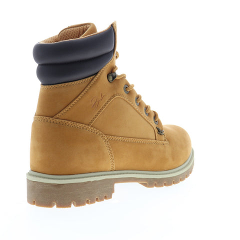 Lugz Tactic 5X MTAC5XK-747 Mens Brown Nubuck Lace Up Casual Dress Boots Shoes