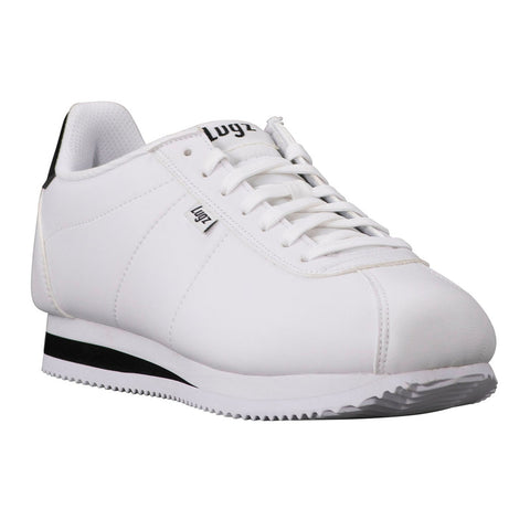 Lugz Track MTRAKV-135 Mens White Synthetic Lace Up Lifestyle Sneakers Shoes
