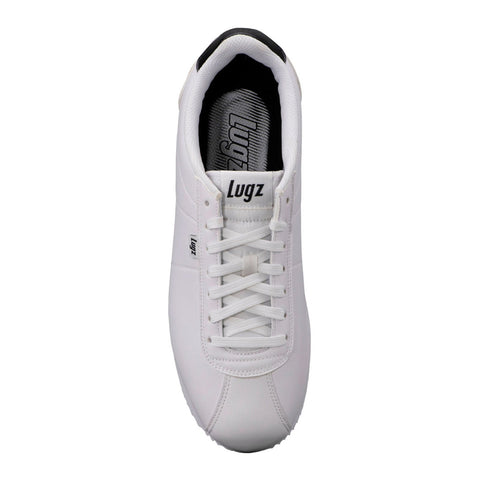 Lugz Track MTRAKV-135 Mens White Synthetic Lace Up Lifestyle Sneakers Shoes