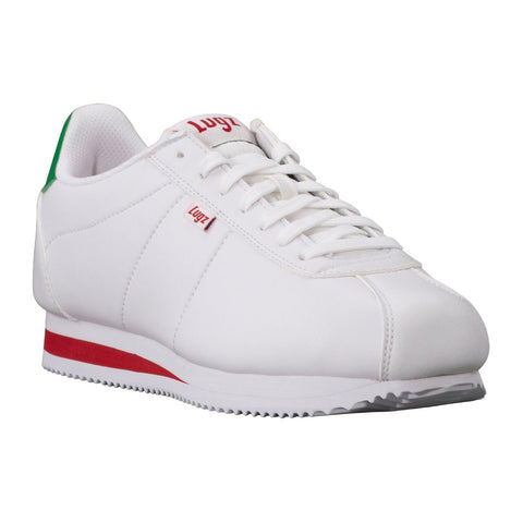 Lugz Track MTRAKV-1943 Mens White Synthetic Lace Up Lifestyle Sneakers Shoes