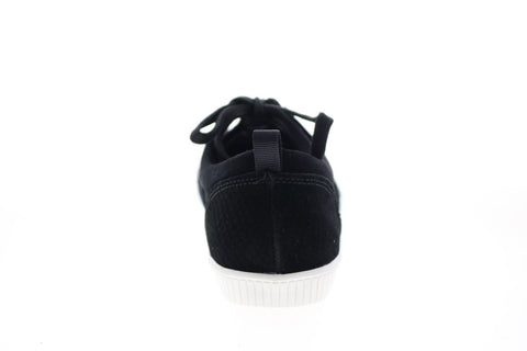 Earth Inc. Mulberry Gillie Tie Womens Black Suede Lifestyle Sneakers Shoes