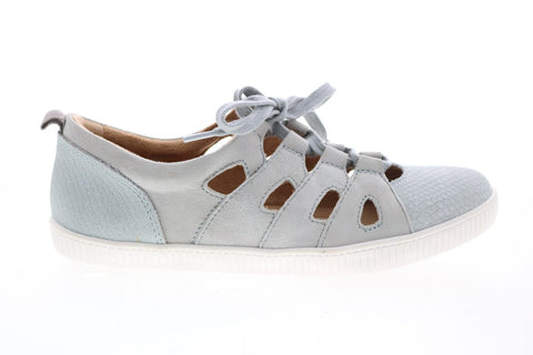 Earth Inc. Mulberry Gillie Tie Womens Gray Suede Lifestyle Sneakers Shoes