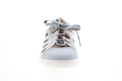 Earth Inc. Mulberry Gillie Tie Womens Gray Suede Lifestyle Sneakers Shoes