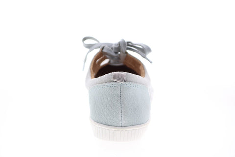 Earth Inc. Mulberry Gillie Tie Womens Gray Suede Lifestyle Sneakers Shoes