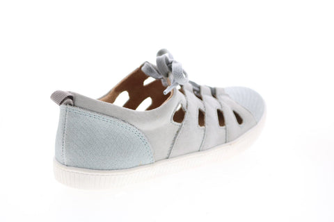 Earth Inc. Mulberry Gillie Tie Womens Gray Suede Lifestyle Sneakers Shoes