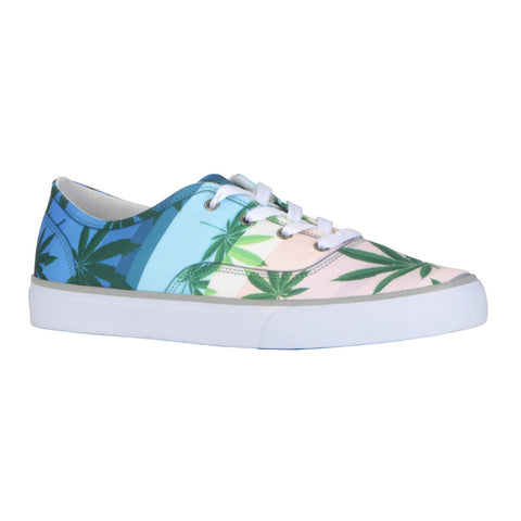 Lugz Uniprint Maui Wowie 2 Mens Beige Canvas Lifestyle Sneakers Shoes