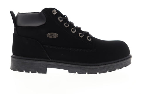 Lugz Warrant SR MWARND-001 Mens Black Nubuck Casual Dress Boots Shoes