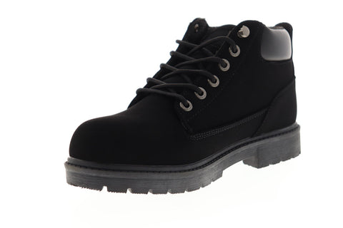 Lugz Warrant SR MWARND-001 Mens Black Nubuck Casual Dress Boots Shoes