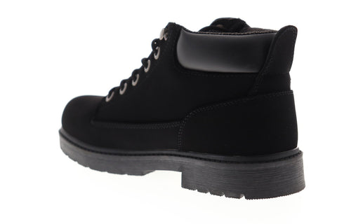 Lugz Warrant SR MWARND-001 Mens Black Nubuck Casual Dress Boots Shoes