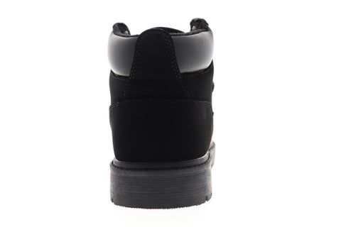 Lugz Warrant SR MWARND-001 Mens Black Nubuck Casual Dress Boots Shoes
