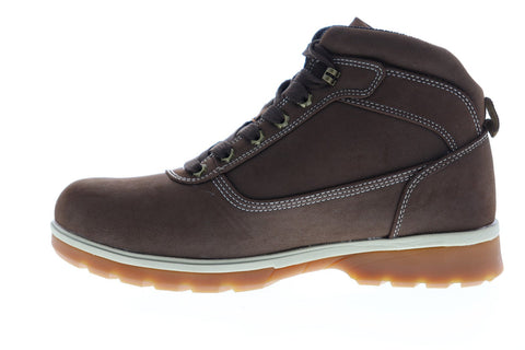Lugz Zeolite Mid MZEOLID-2089 Mens Brown Leather Casual Dress Boots Shoes